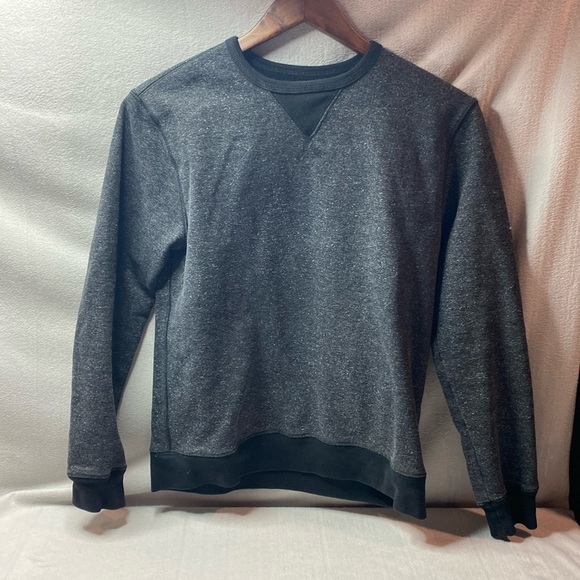 Taylor stitch black crew neck sweatshirt size 36 - Picture 1 of 3